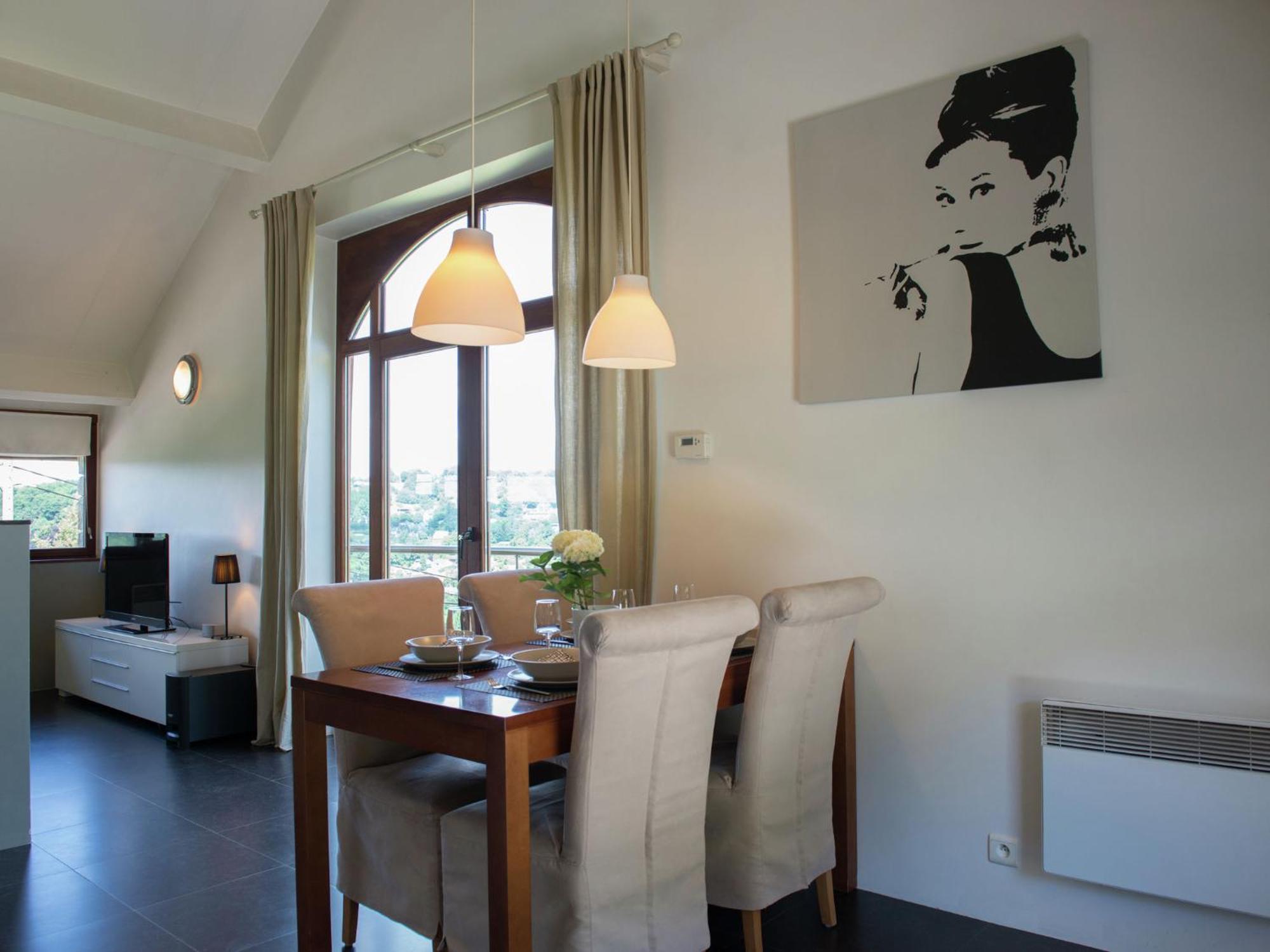 Luxury Apartment In Malmedy With Bubble Bath Exterior foto